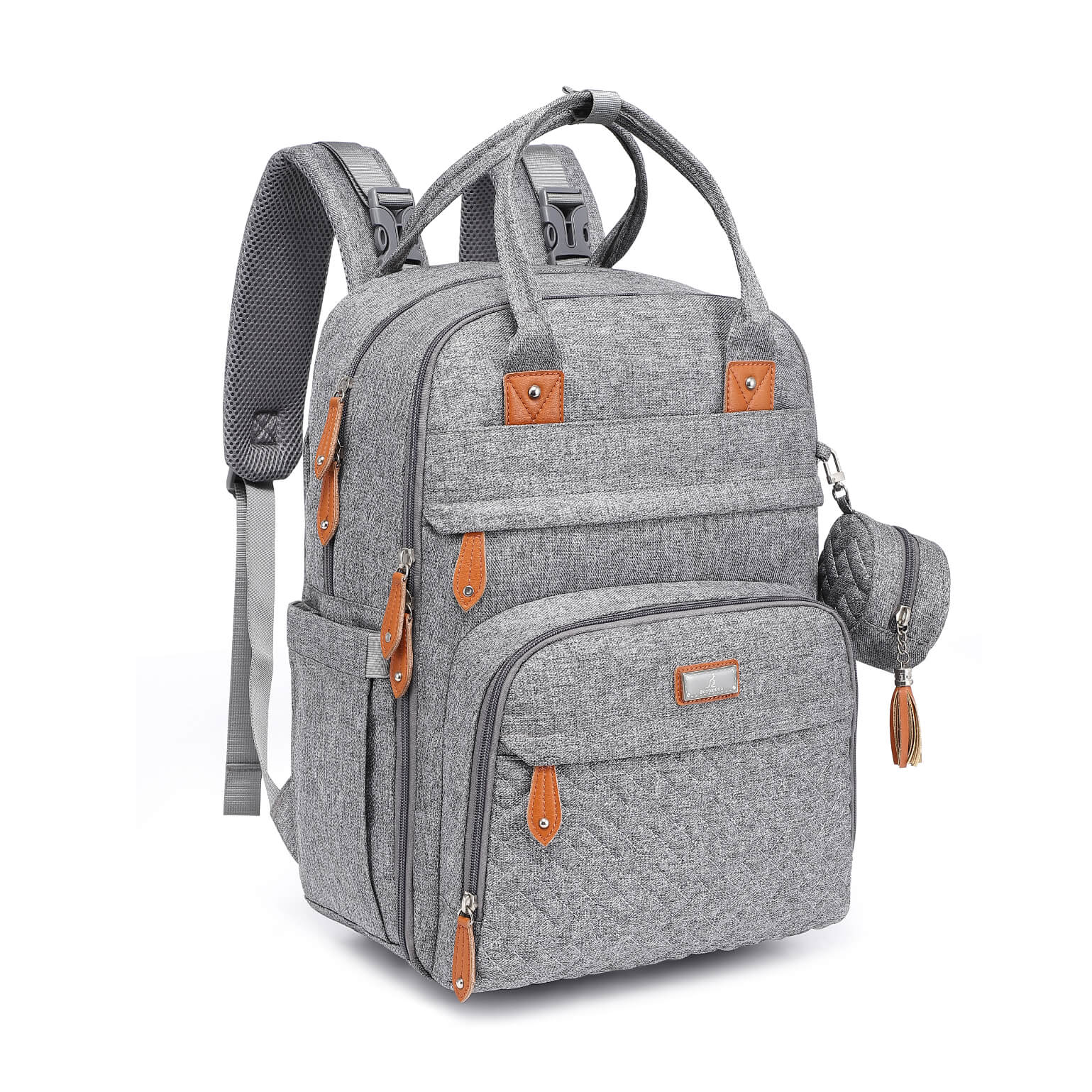 Original Diaper Backpack - Light Gray