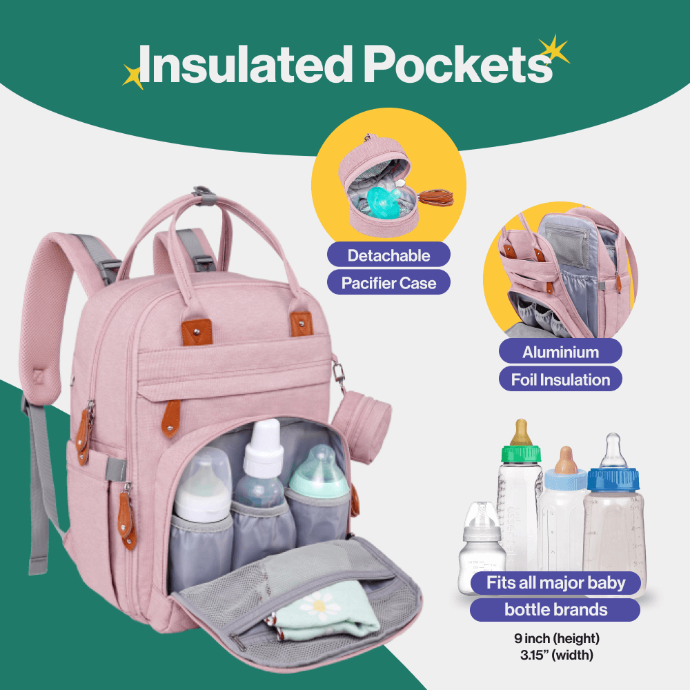 Original Diaper Backpack - Pink
