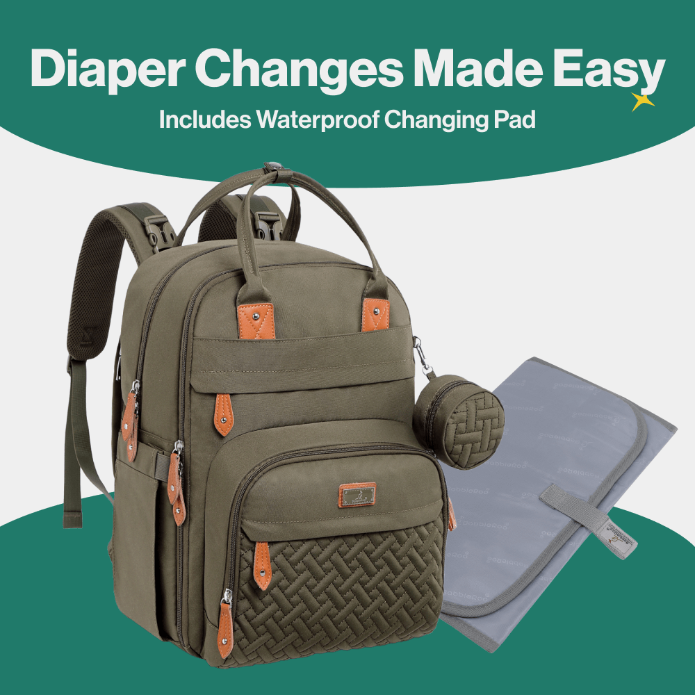 Original Diaper Backpack - Army Green